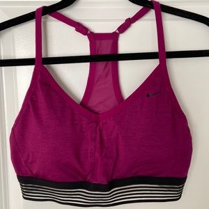 XL purple Nike sports bra
